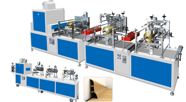 YIB2100 / 3100 online skirting line printing machine